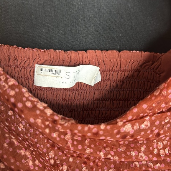 ASTR the Label Samara Dress Ginger Brown Ruffle Party Cocktail - Picture 5 of 9